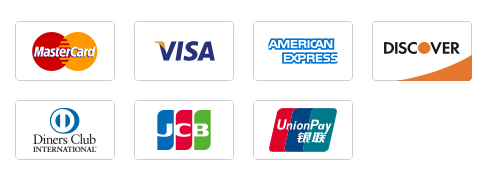 We accept Visa, MasterCard, Discover