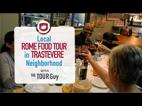 Local Rome Food Tour in Trastevere Neighborhood