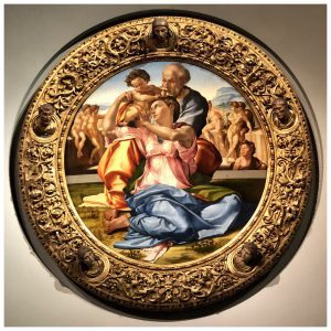 The Holy Family by Michelangelo