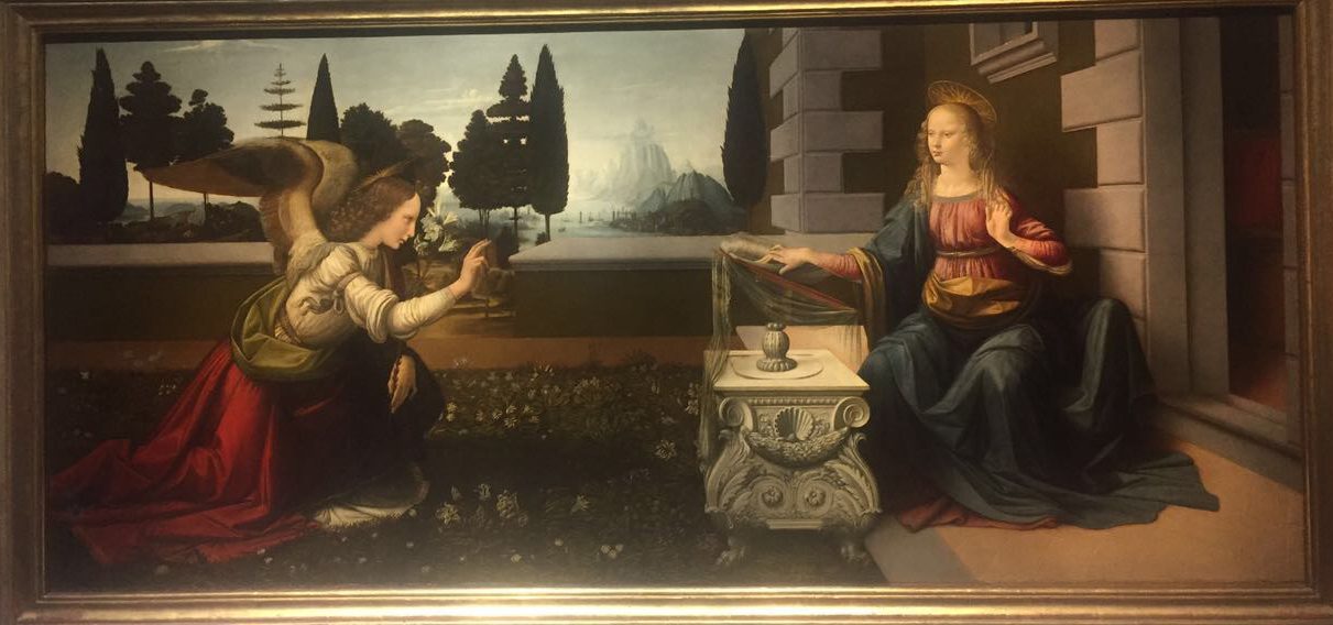 Uffizi Gallery in Florence - Annunciation