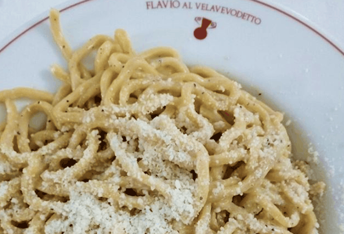 Cacio e Pepe Flavio Velavevodetto The Roman Guy Food Tours