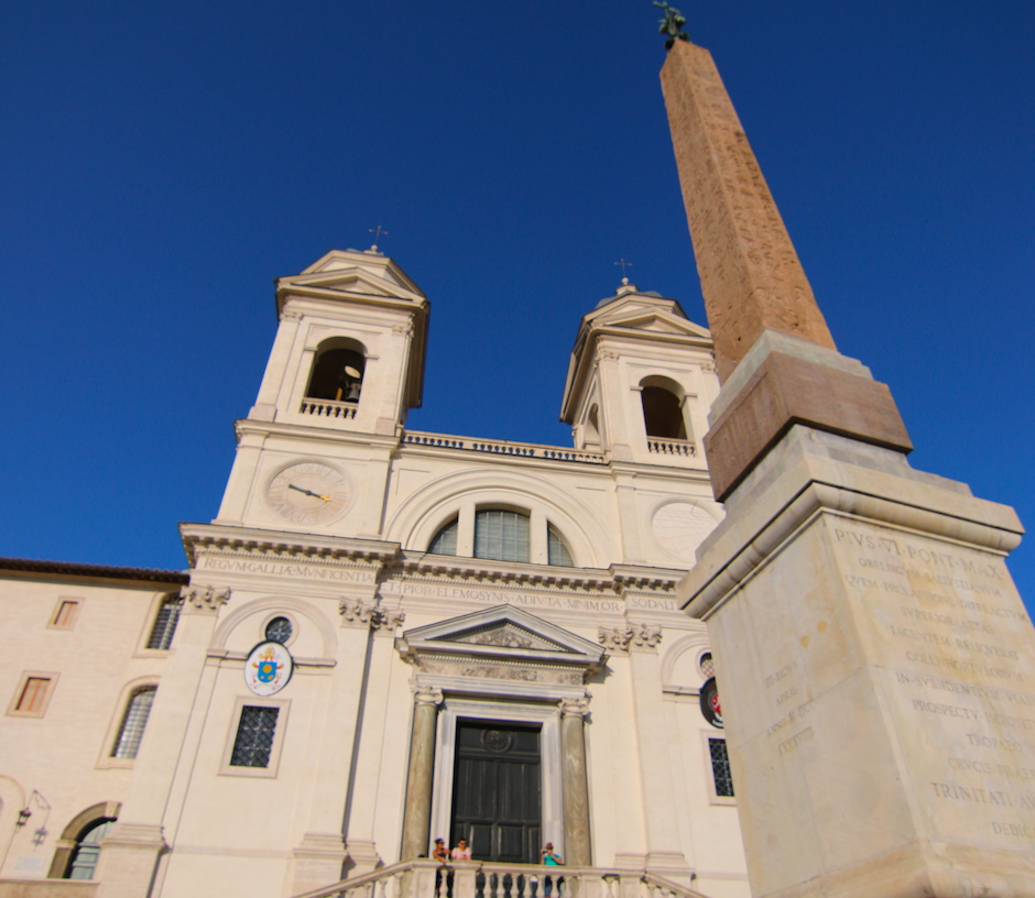 Santissima Trinità dei Monti things to see near Spanish Steps