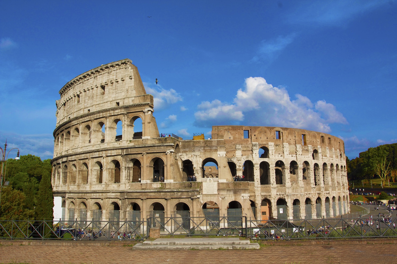 Roman Colosseum Filled With Water