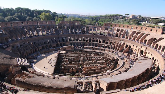 Colosseum inside