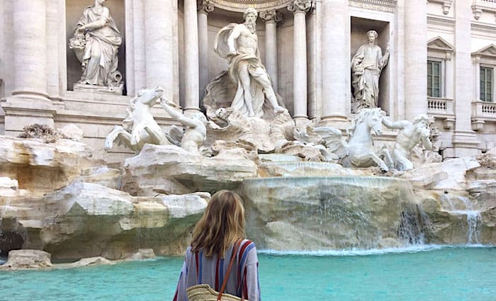 the roman guy trevi fountain