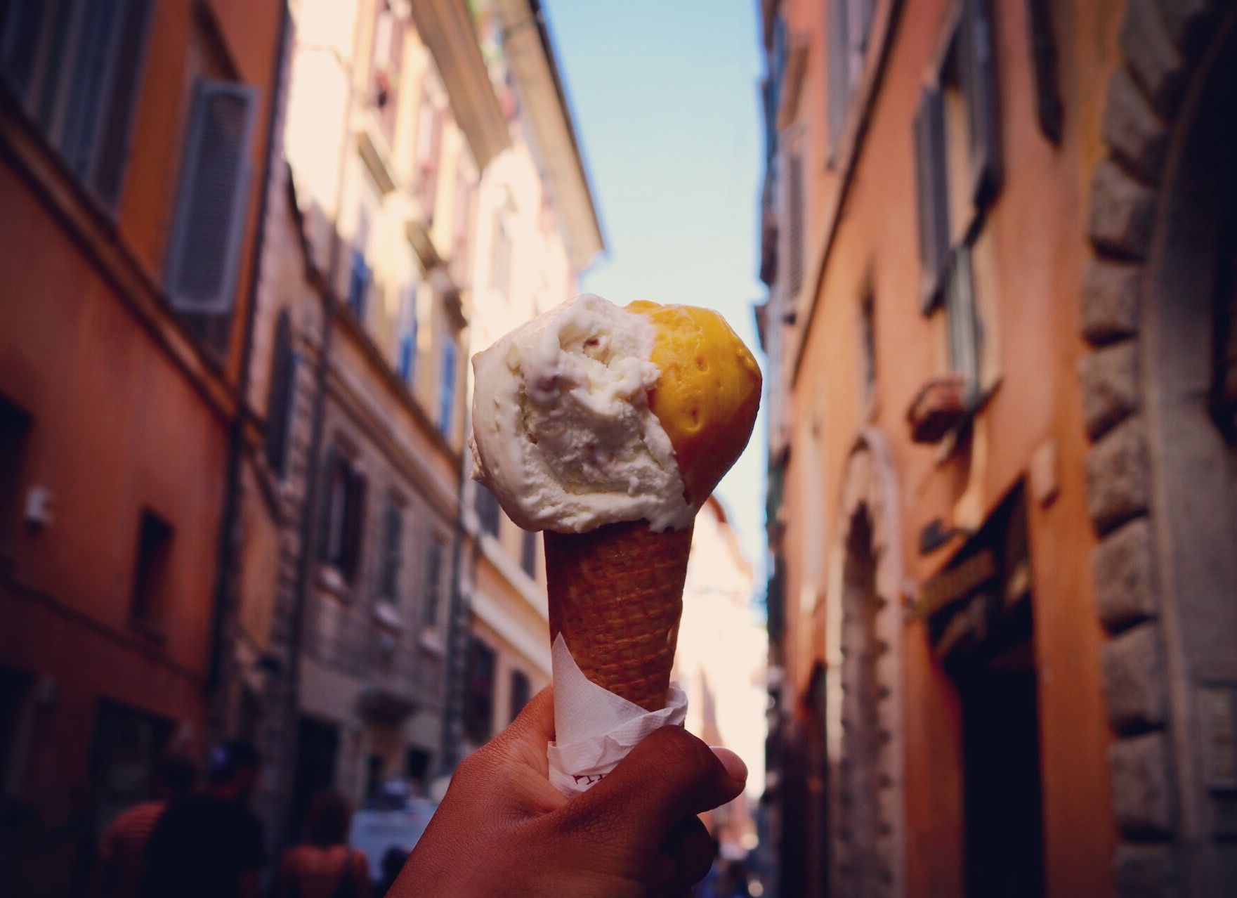 Gelato in Rome, Italy