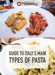 Italy Types of Pasta Pinterest