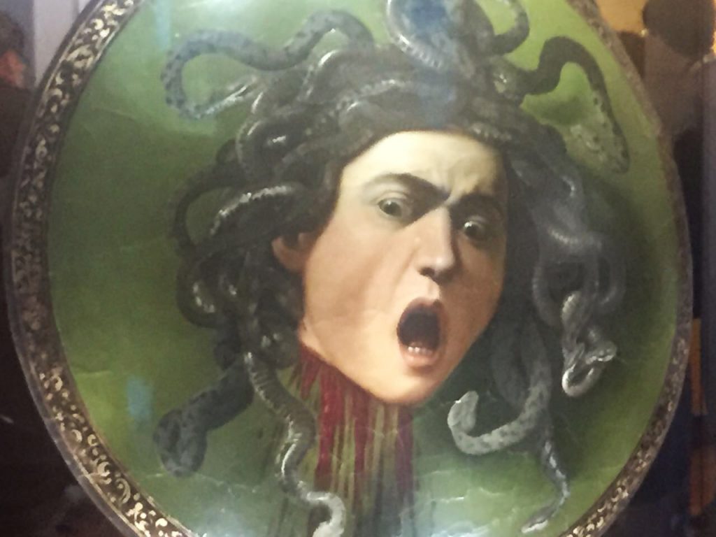 Uffizi Gallery in Florence - Medusa Caravaggio