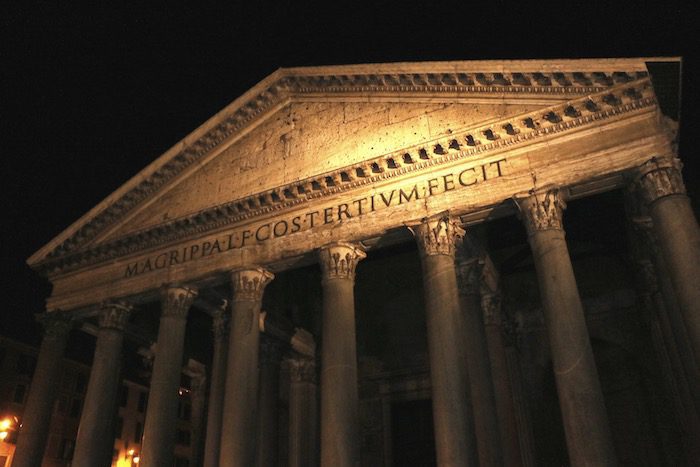 Pantheon at Night