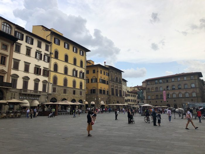 Piazza della Signoria 3 days in florence