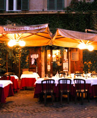 Restaurants near the Colosseum