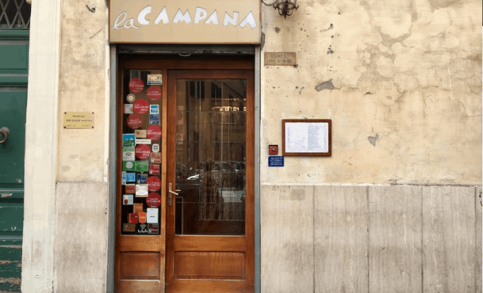 La Campana - best restaurants near the Pantheon