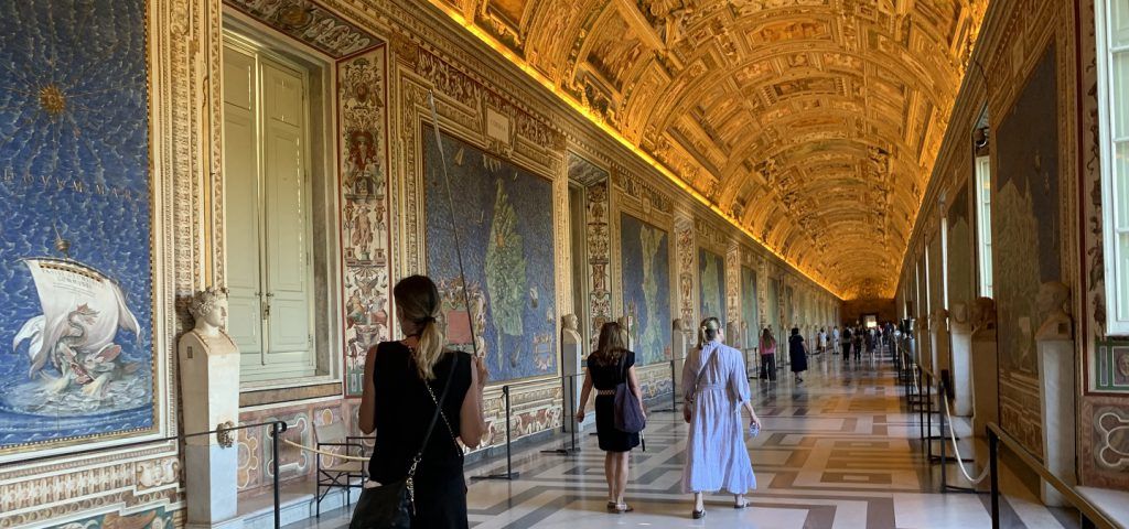 Gallery of Maps of the Vatican Museums
