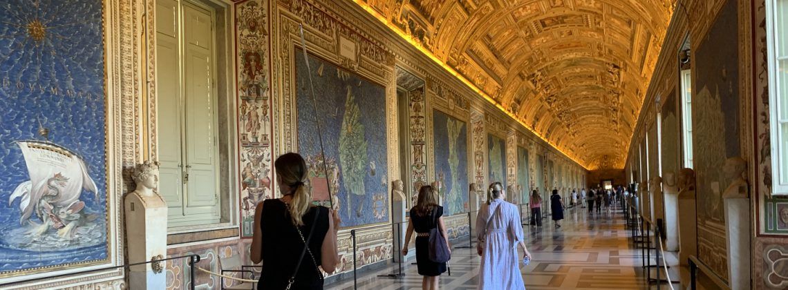 Gallery of Maps of the Vatican Museums