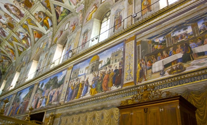 Life of Jesus in the Sistine Chapel one of the top thins to see