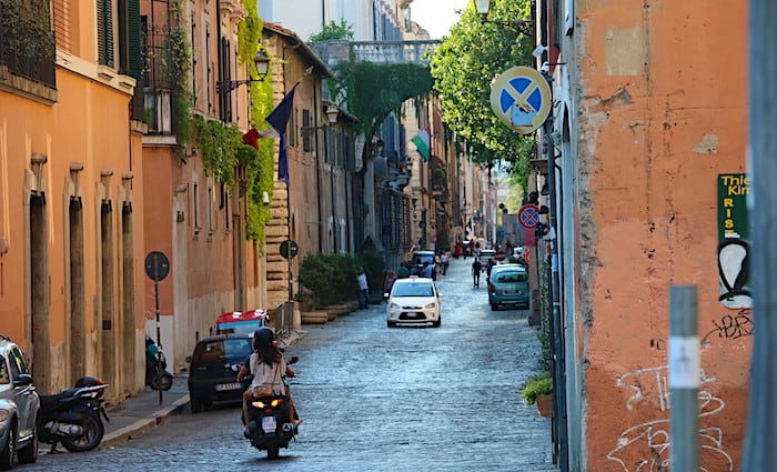 travel from provence to rome