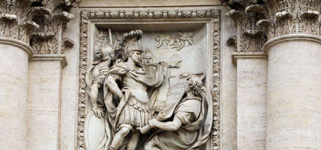 Where is the Trevi Fountain?