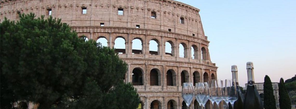 Exterior of the best restaurant near the Colosseum