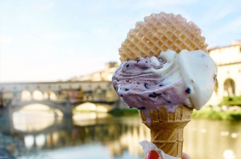 gelato in Florence