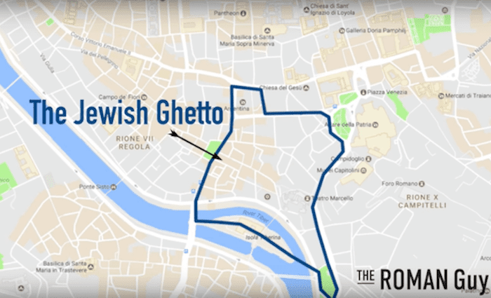 the roman guy jewish ghetto