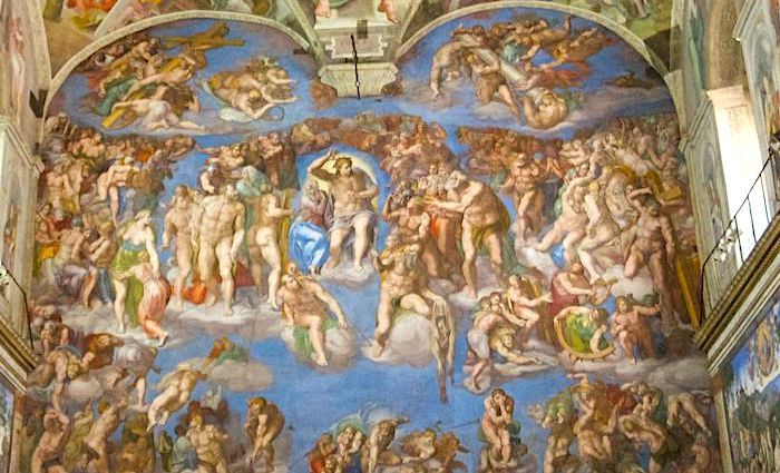 The 17 Most Famous Paintings At The Vatican The Roman Guy   Last Judgement 