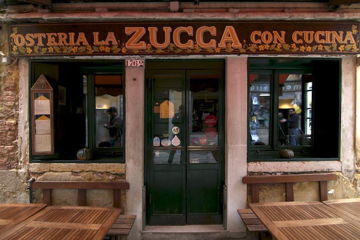 Osteria la Zucca in Venice, Italy