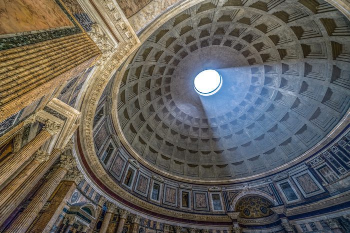 Oculus of Pantheon Rome