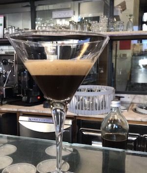 shakerato Italian coffee drinks