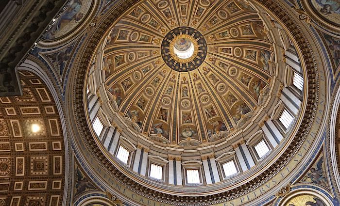 the roman guy st peter's basilica