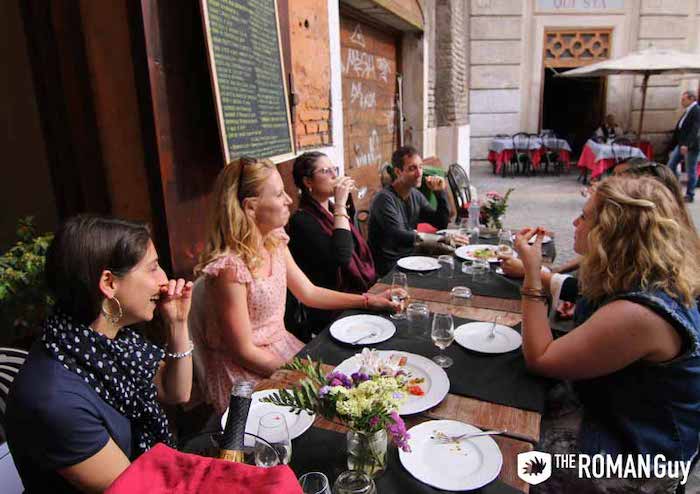 trastevere food tour