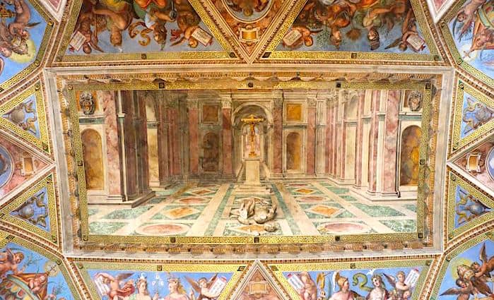 Victory of Christianity over Paganism Raphael Rooms top things to see