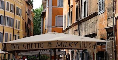 the roman guy Jewish Ghetto of Rome