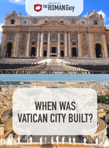 So, when was Vatican City built? In this detailed account from a guide himself, learn about the construction of Vatican City and how it has become the incredible attraction it is today.
