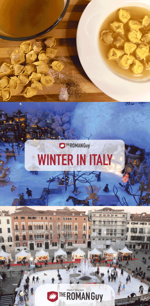 Everything you need to know about traveling to Italy in winter: what to pack, cities to visit, things to do, foods to eat! The Roman Guy Italy Tours